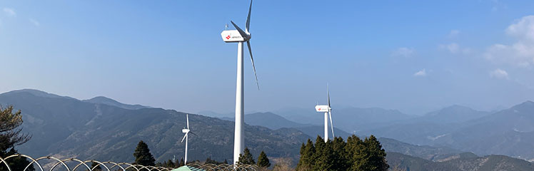 風力発電所のイメージ