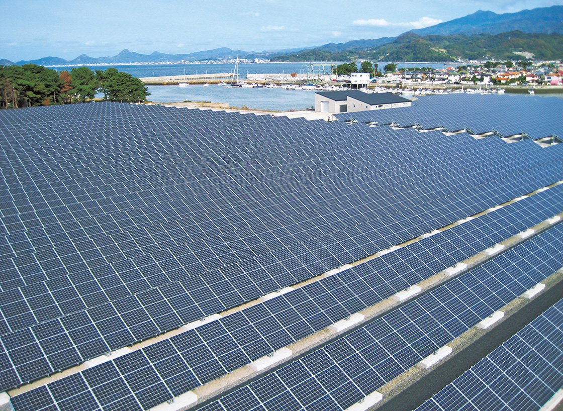 松山太陽光発電所のイメージ