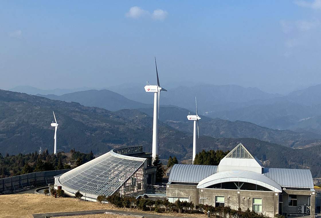 大豊風力発電所のイメージ