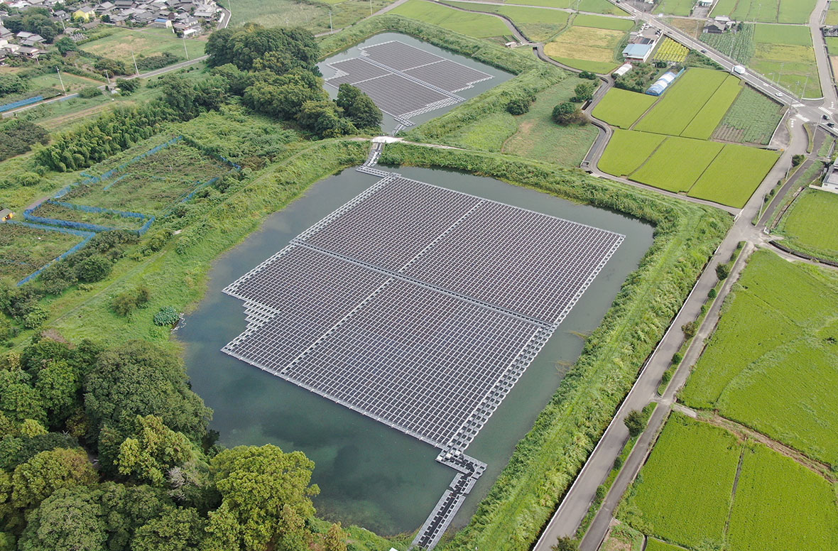 照井池・大明神池水上太陽光発電所