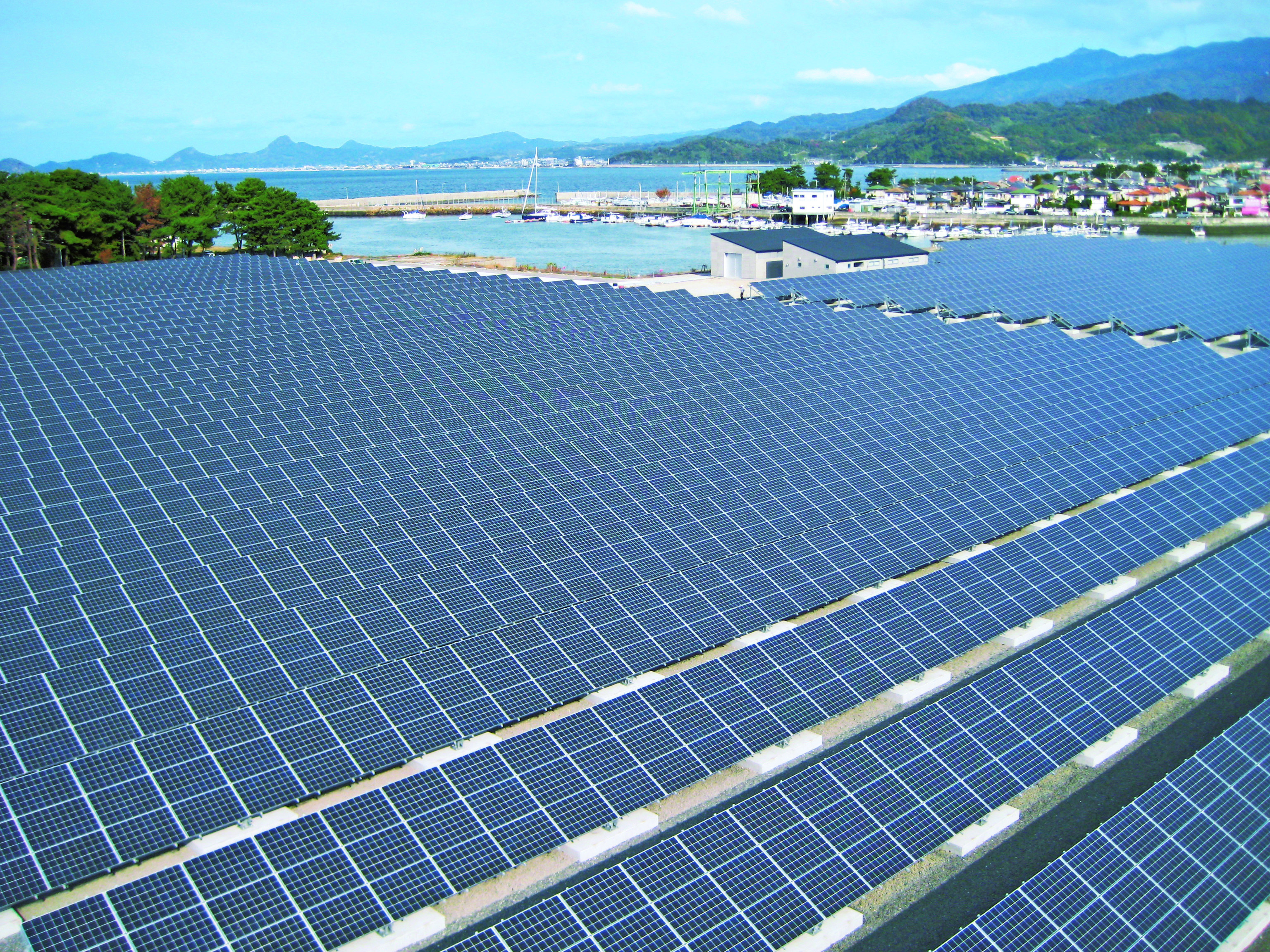 松山太陽光発電所のイメージ