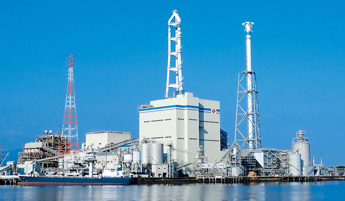 西条発電所新1号機全景