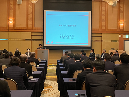 災害対応に関する社外での講演会