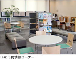 1Fの市民情報コーナー