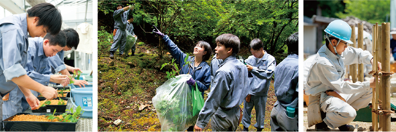 神山分校は授業の一環で集合住宅プロジェクトに参加