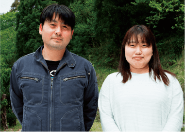 「森の息吹」施設長の森下さん(左)とスタッフの浅井久美さん