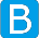 B