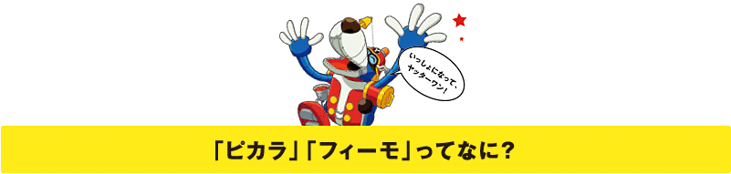「ピカラ」「フィーモ」ってなに?