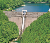 中空重力式 大森川ダム