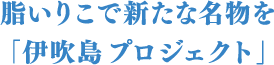 脂いりこで新たな名物を「伊吹島プロジェクト」