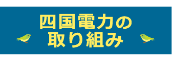 四国電力の取り組み