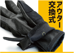 アウター交換式