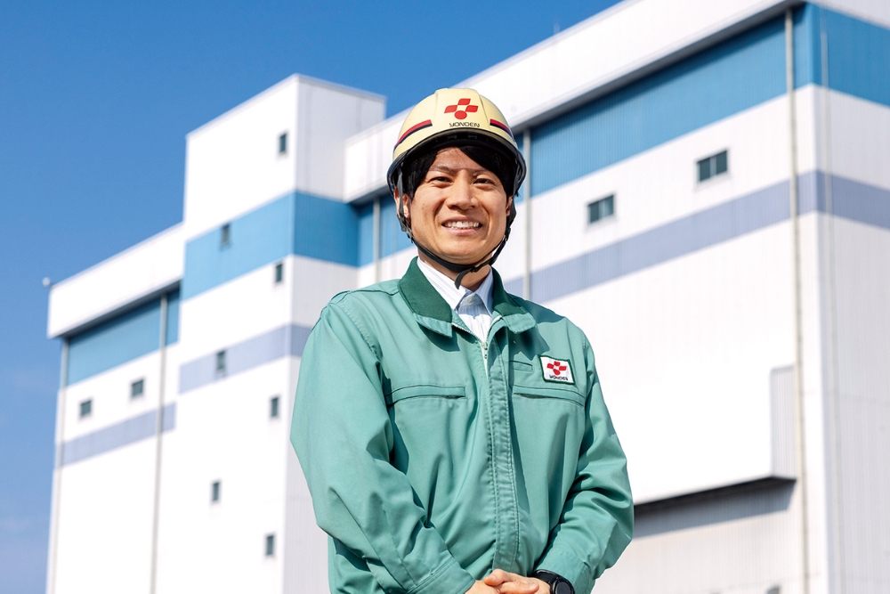 坂出発電所 発電課　藤本 新市（ふじもと しんいち）