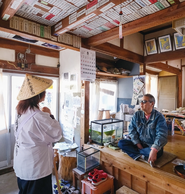 有田久哉さんが開いて、約10年が過ぎたという雪壽庵