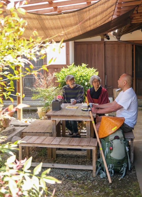 四国遍路や四国の風土の虜になった草間さんは、長期の休みの度に歩き遍路をしている