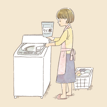 白いTシャツを長く着るための洗濯術