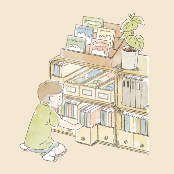 散らかっても片付けやすい!簡単&便利なリビング収納