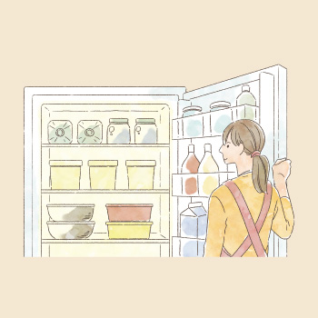 いつ見られてもOK!家事時間と食品ロスが減る冷蔵庫整理法