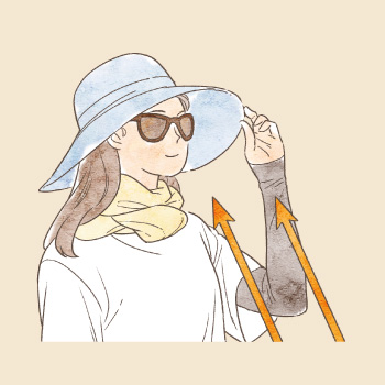 肌の老化、8割は「光老化」体の内外から徹底!紫外線対策