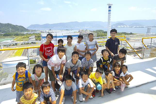 子ども向け施設見学会