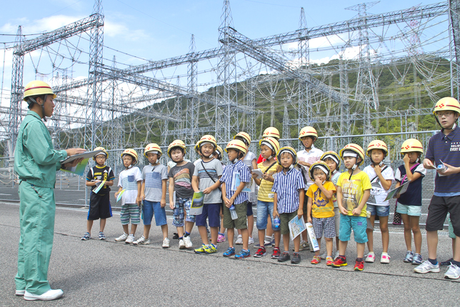 子ども向け施設見学会