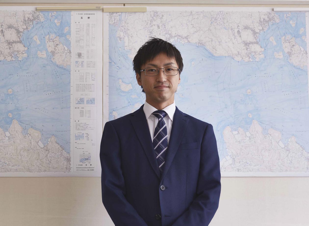 電力設備の用地取得に情熱を持って臨む。