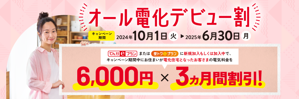 オール電化デビュー割