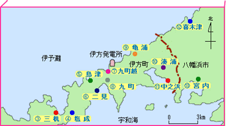 周辺モニタリングポストの位置