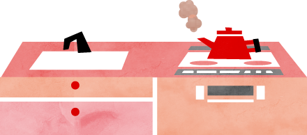 キッチンイラスト