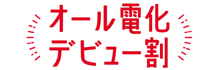 オール電化デビュー割