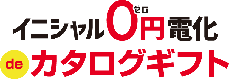イニシャル0円電化deカタログギフト