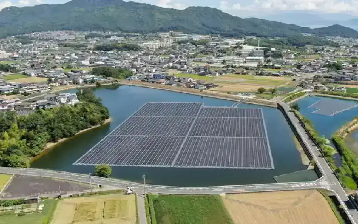 太陽光発電の写真
