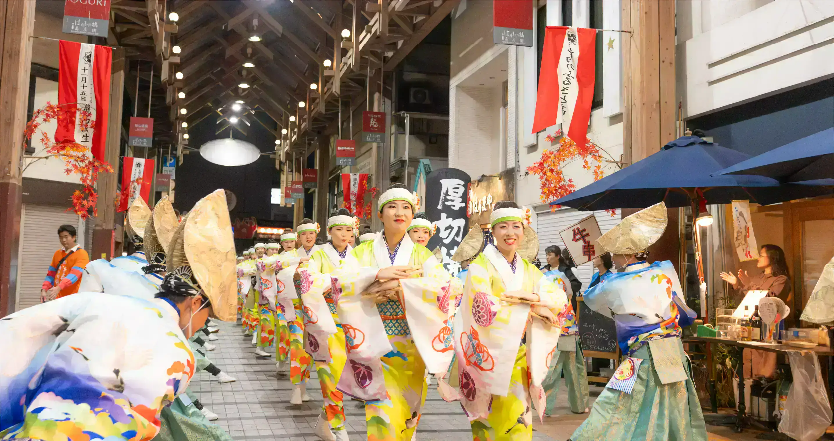 高知支店 総務部 総務広報課 杉本渚さんの地域共生活動「よさこい祭り」の写真
