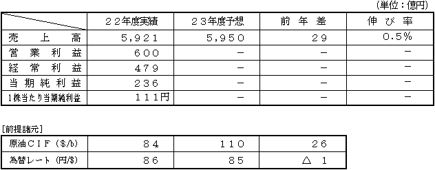 業績見通し